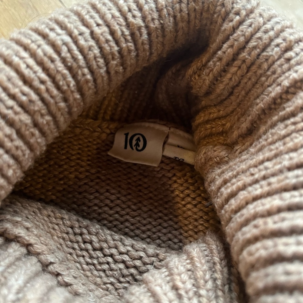 Tentree Highline Wool/cotton Turtleneck Sweater - Picture 4 of 7